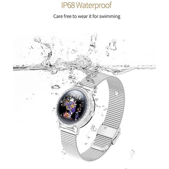 Brand new gorgeous, elegant, rhinestone Smartwatch, New Without Tags - Picture 6 of 6